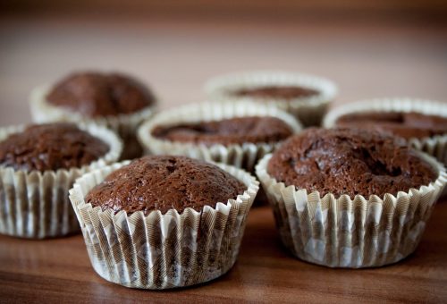 Vegan Muffin κακάο μπανάνα